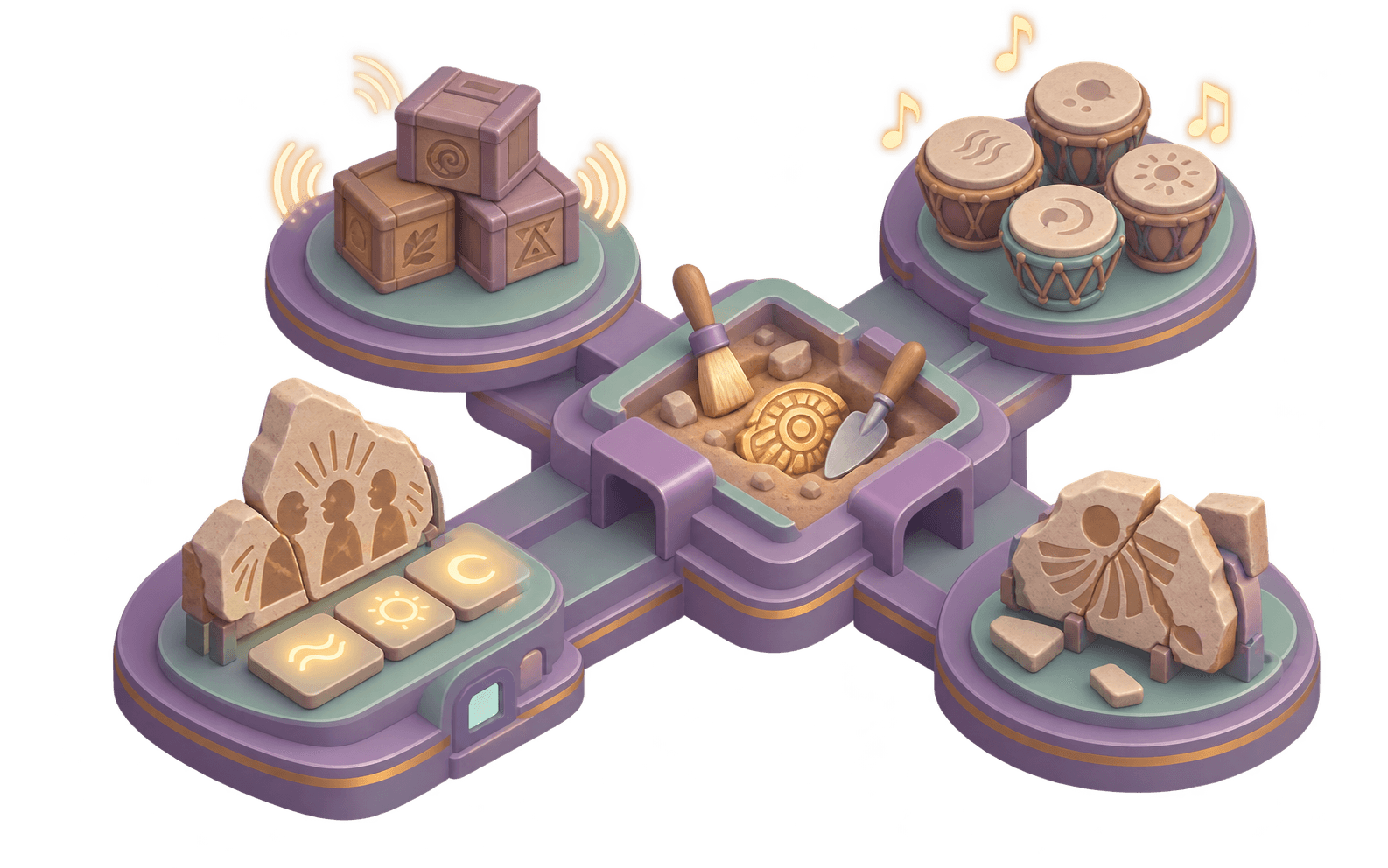 UNEARTH Program illustration